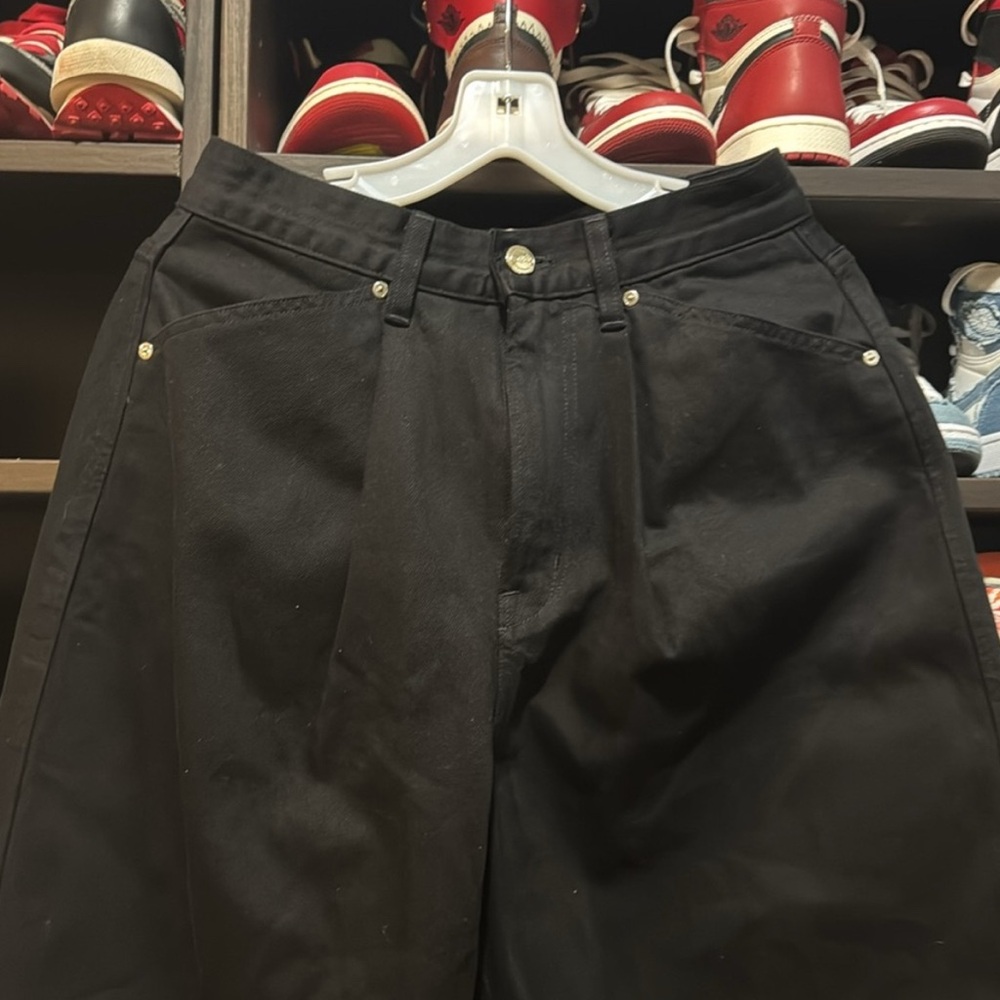 Ruadh Black Wide Leg Jeans Size 29 - Picture 5 of 8